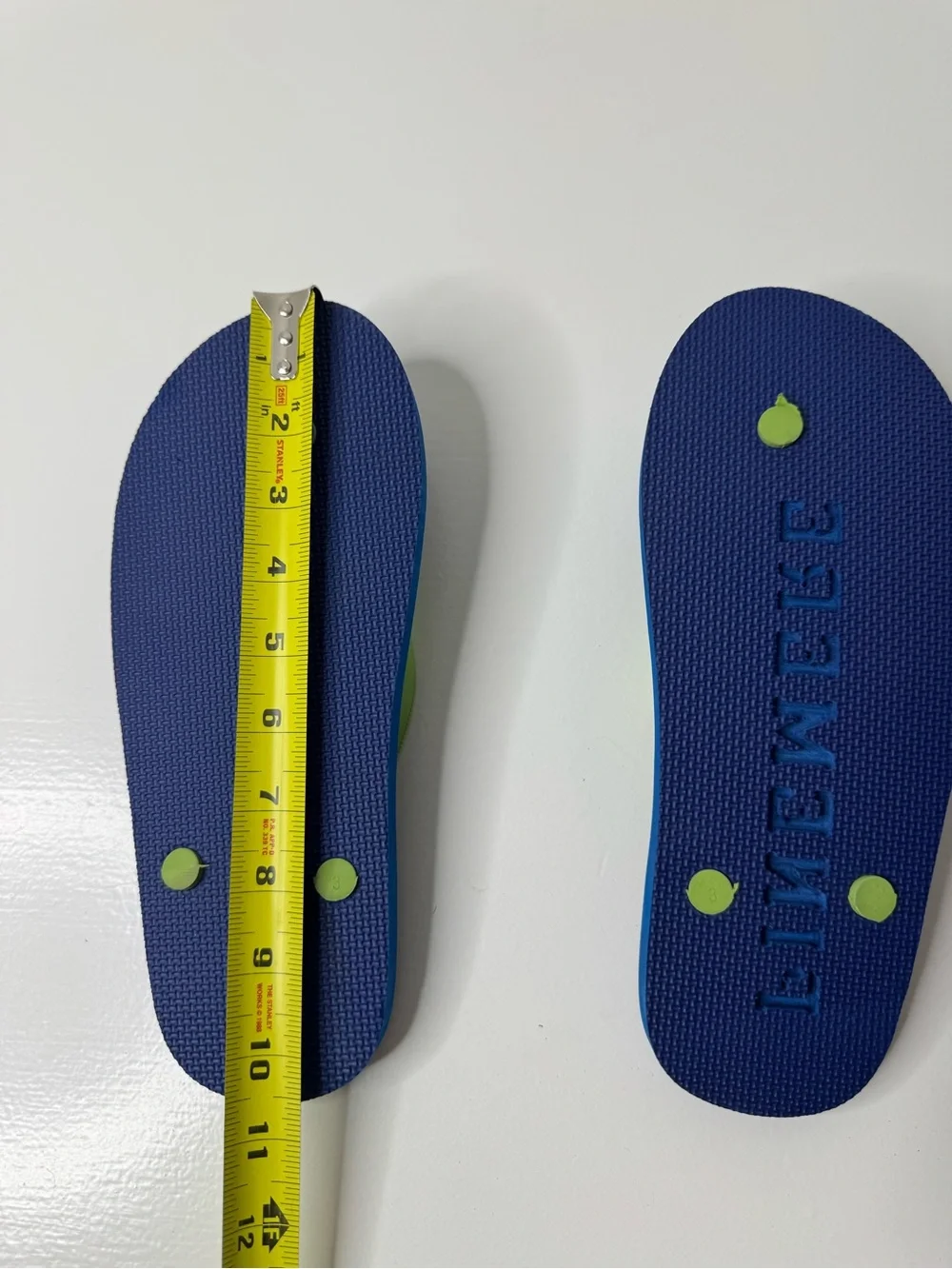 Pinemere Camp Men's Blue Flip-Flop Sandal - Casual Beach Comfort